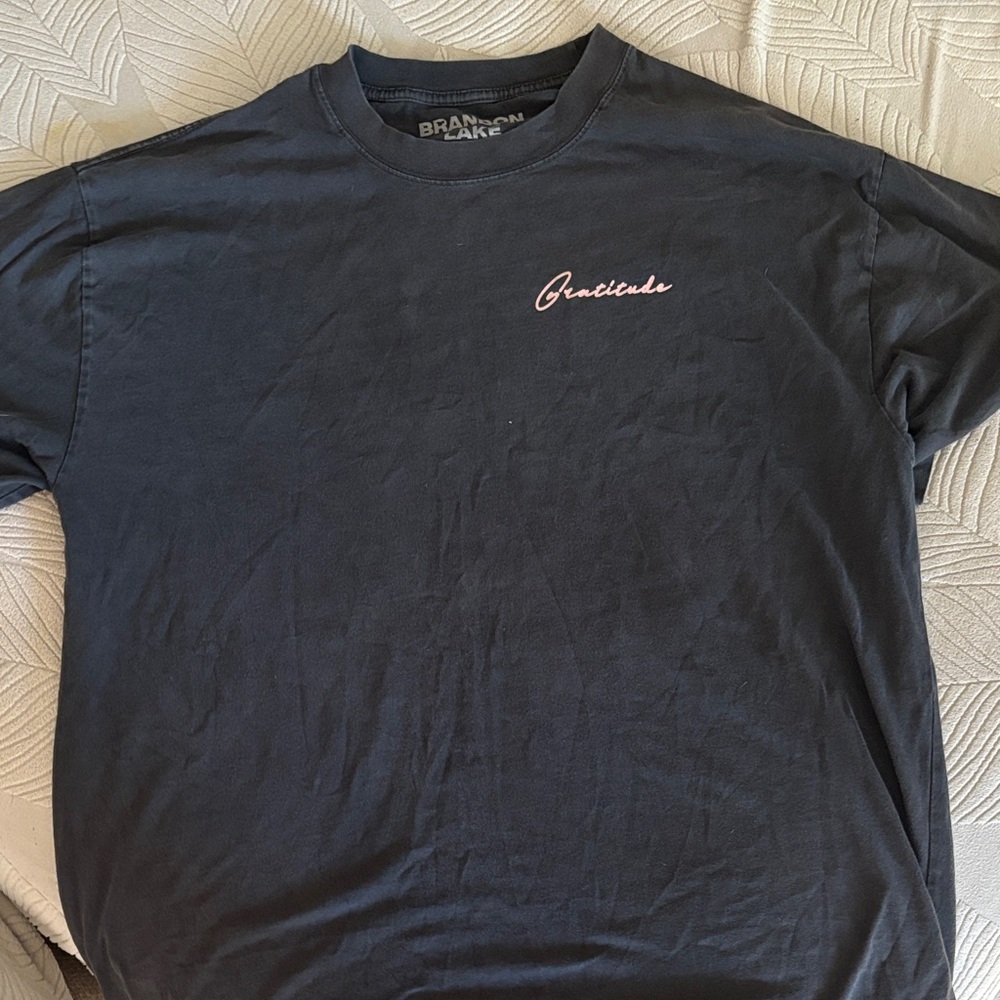 Men's Black Gratitude T-Shirt